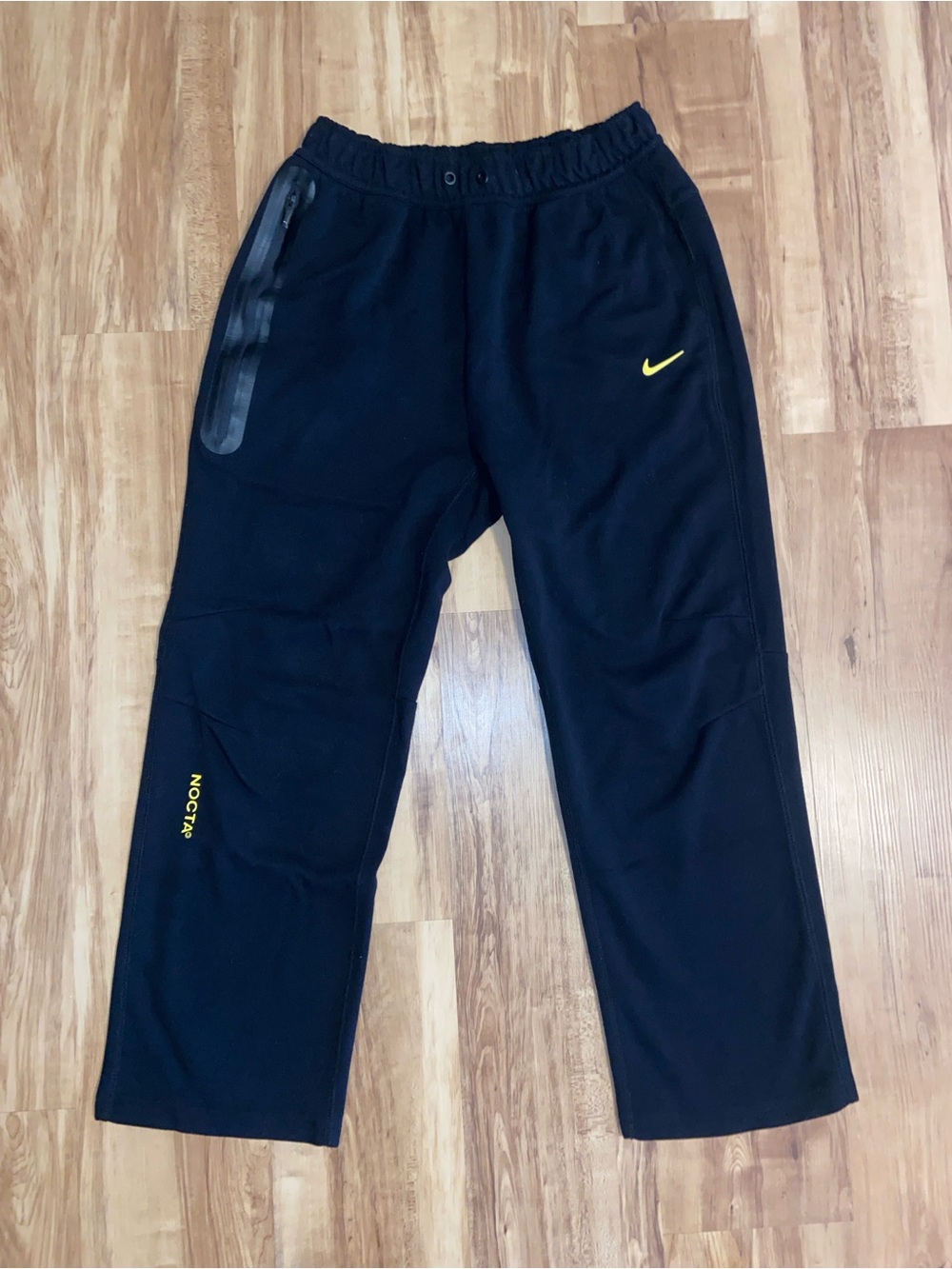 Nike x Nocta Tech Fleece Open Hem Pants Black Drake Men's Size XXL